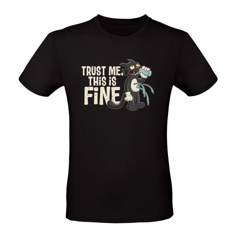 this is fine 2 als T-Shirt