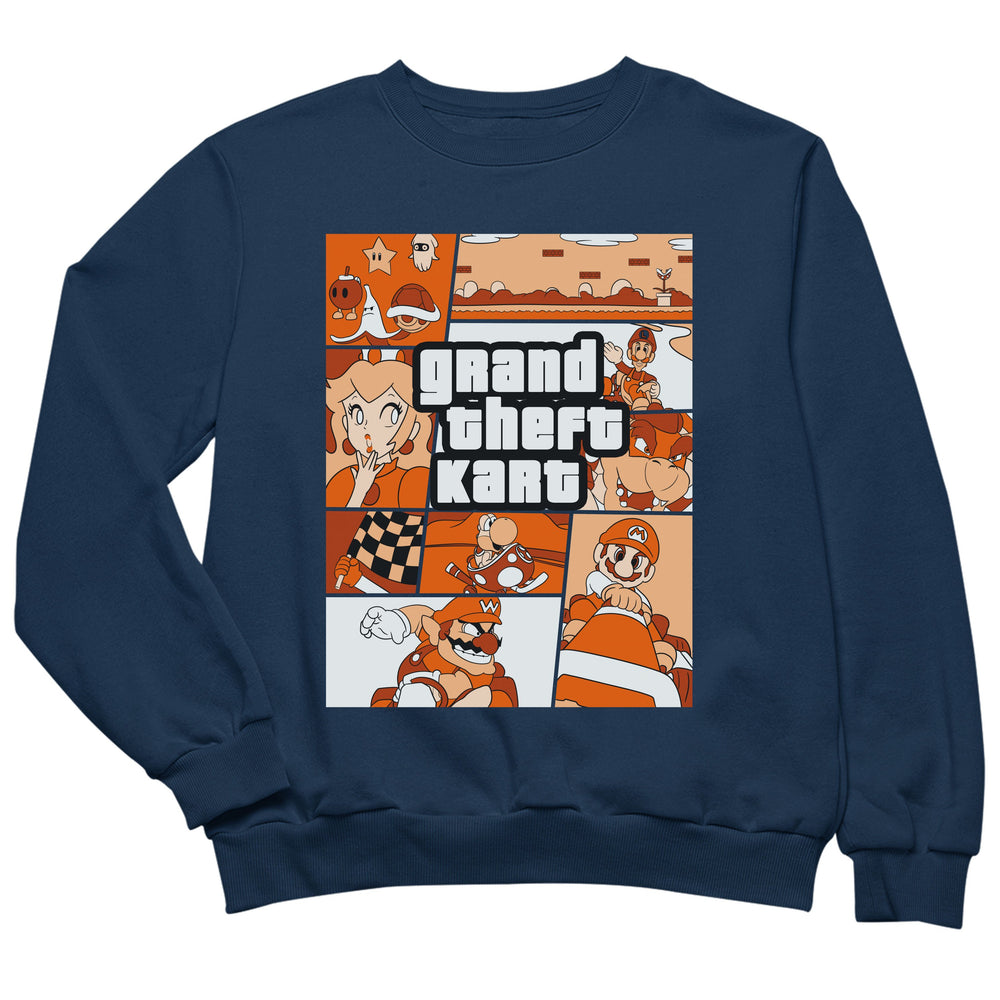 Grand theft Kart orange
