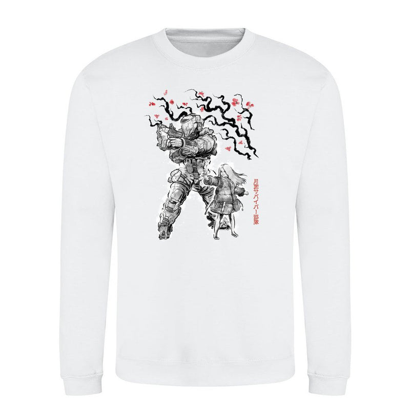 Lunar Survival Sumi-E als T-Shirt