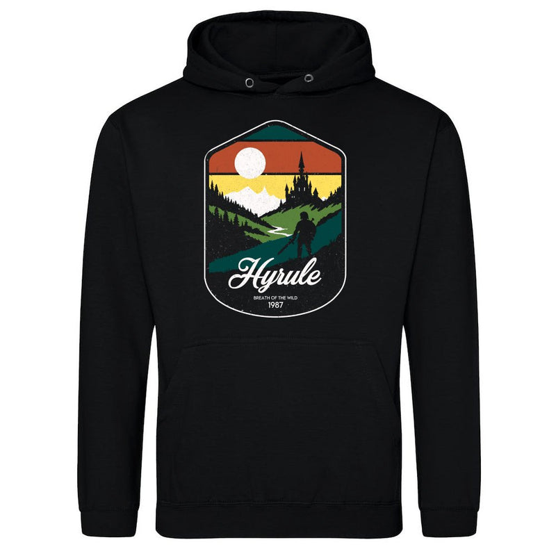 Visit Hyrule Black als T-Shirt