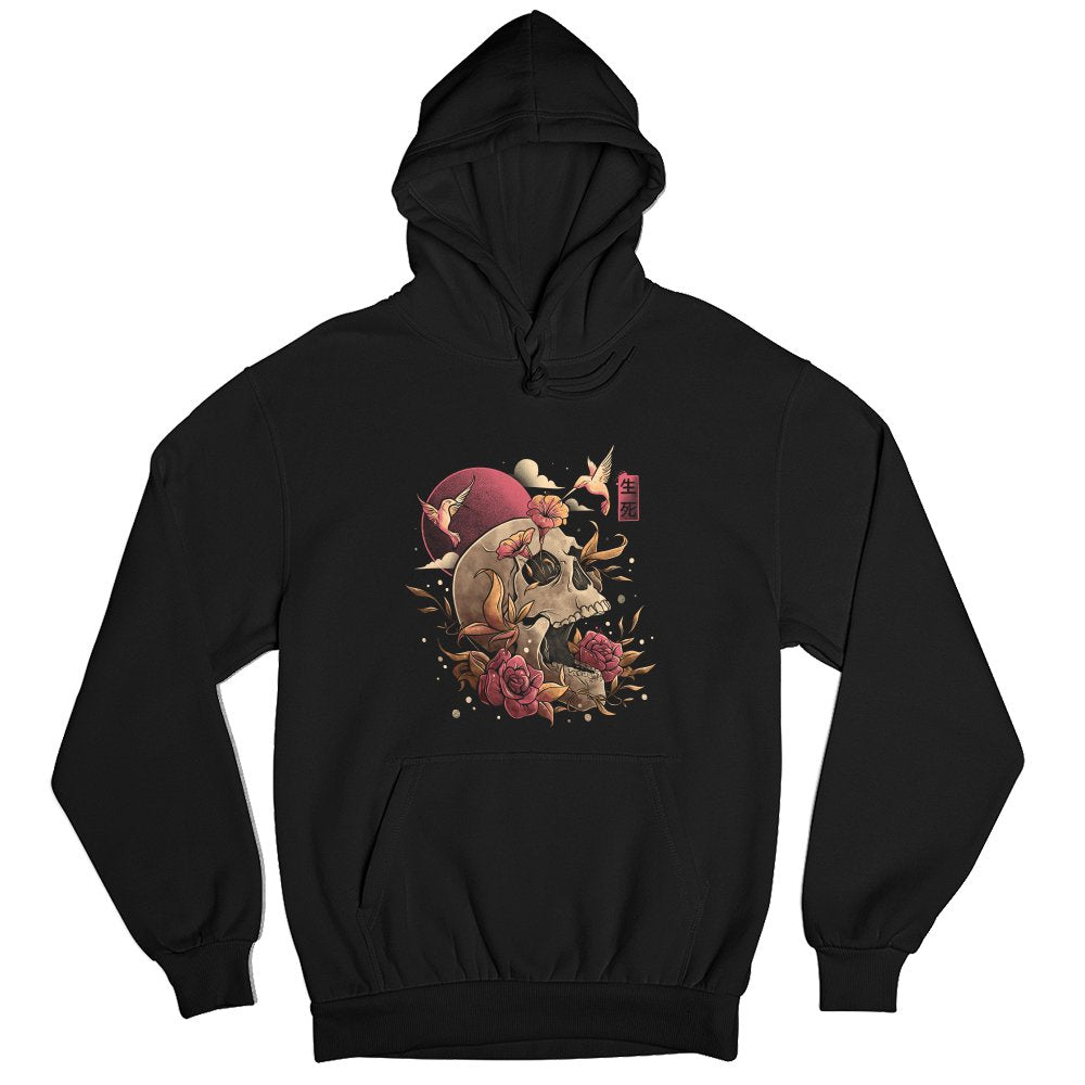 Life and Death Skull Flowers Gift