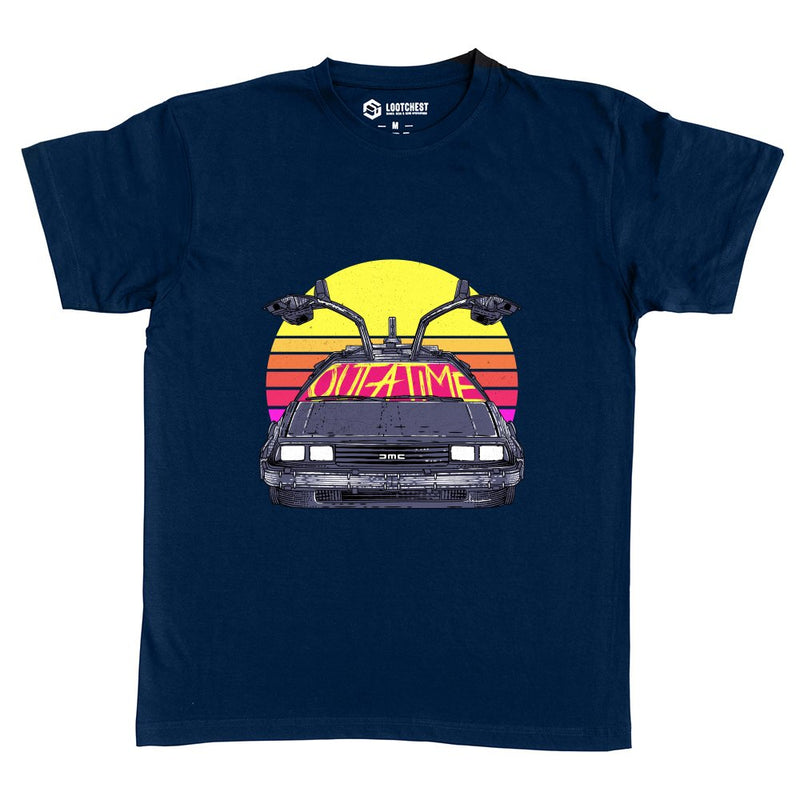 Outatime in the 80s als T-Shirt