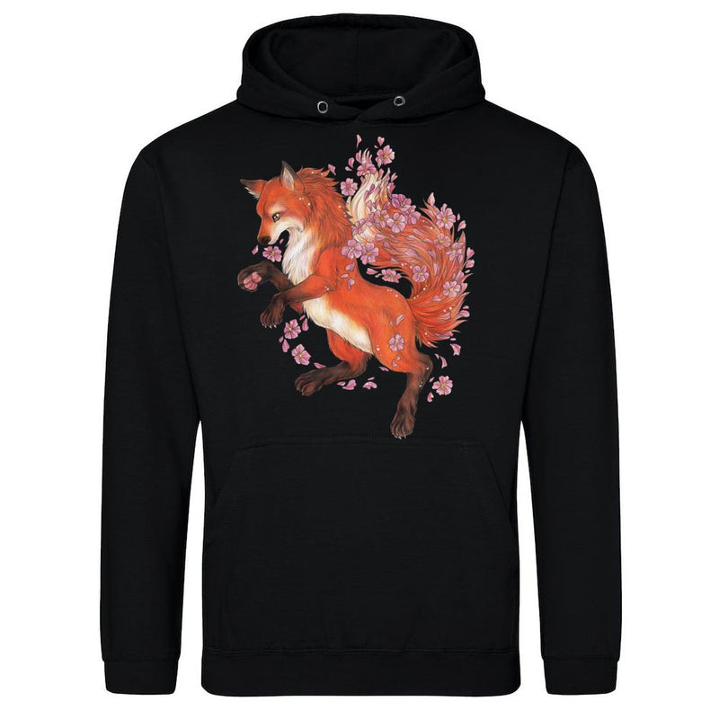 fox with cherry blossoms sakura fox lover als T-Shirt