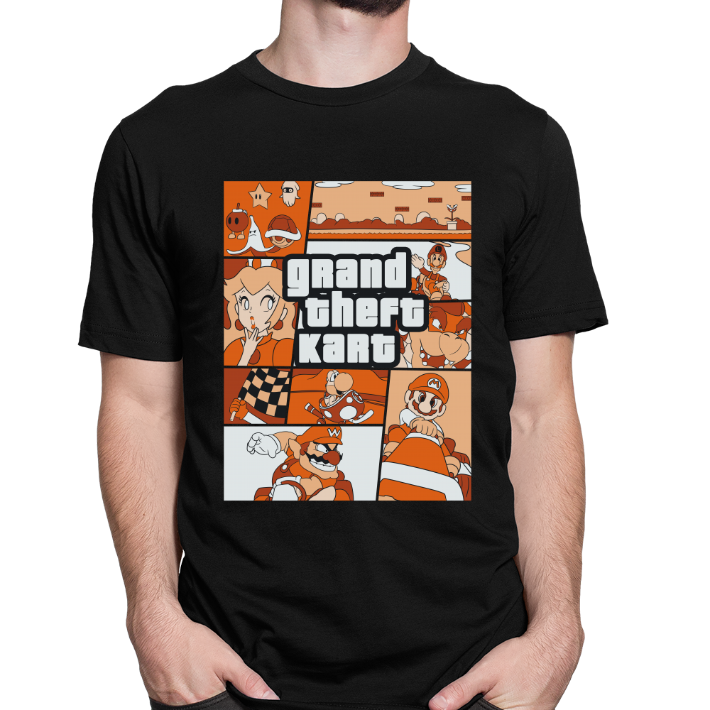 Grand theft Kart orange