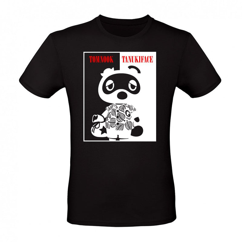 Tanuki Face als T-Shirt
