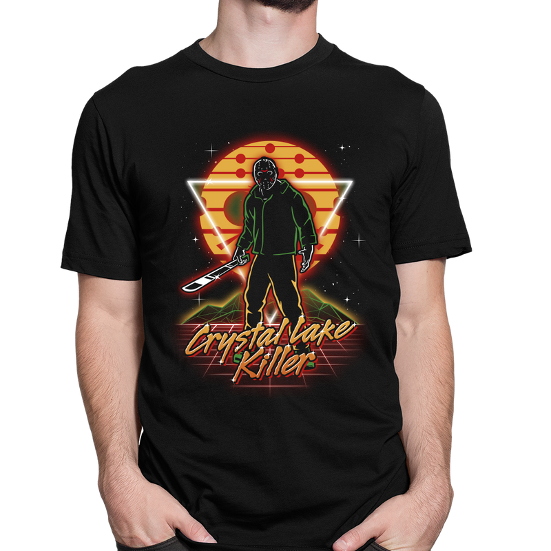 Retro Camper Killer als T-Shirt