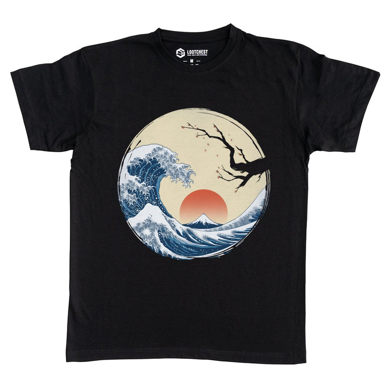 Asian Wave als T-Shirt
