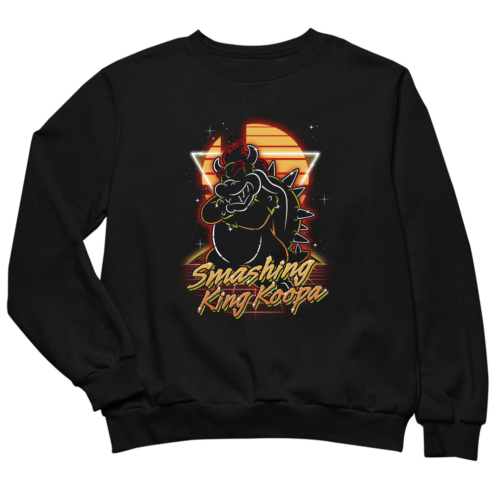 Retro Smashing King Koopa