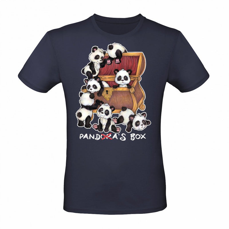 Pandoras Box becomes Panda Box - Panda lovers als T-Shirt