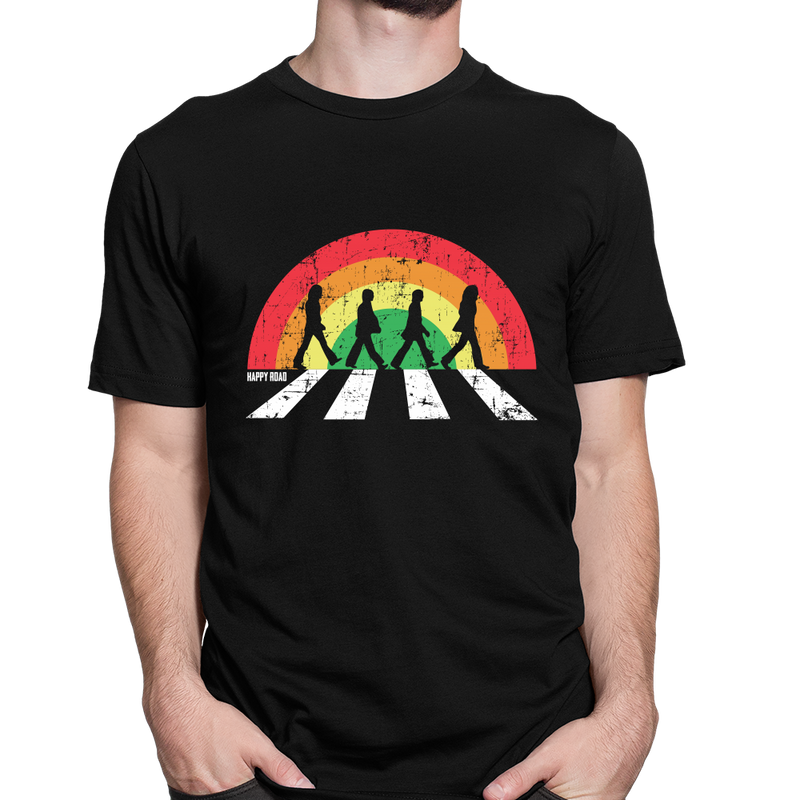 happy road als T-Shirt