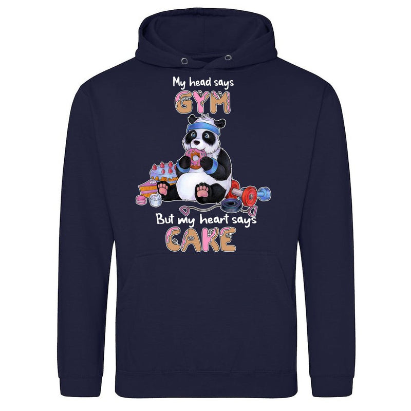 Sport panda on diet snacking cheat day gift idea als T-Shirt