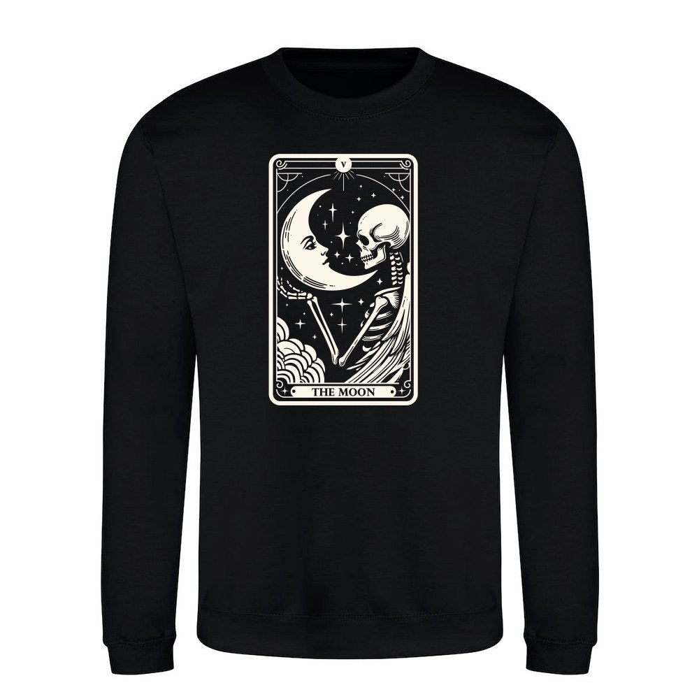 The Moon Tarot Skull
