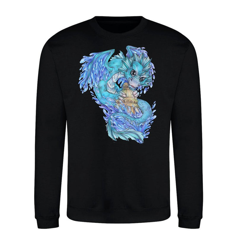Cute water sea dragon fantasy mythology als T-Shirt