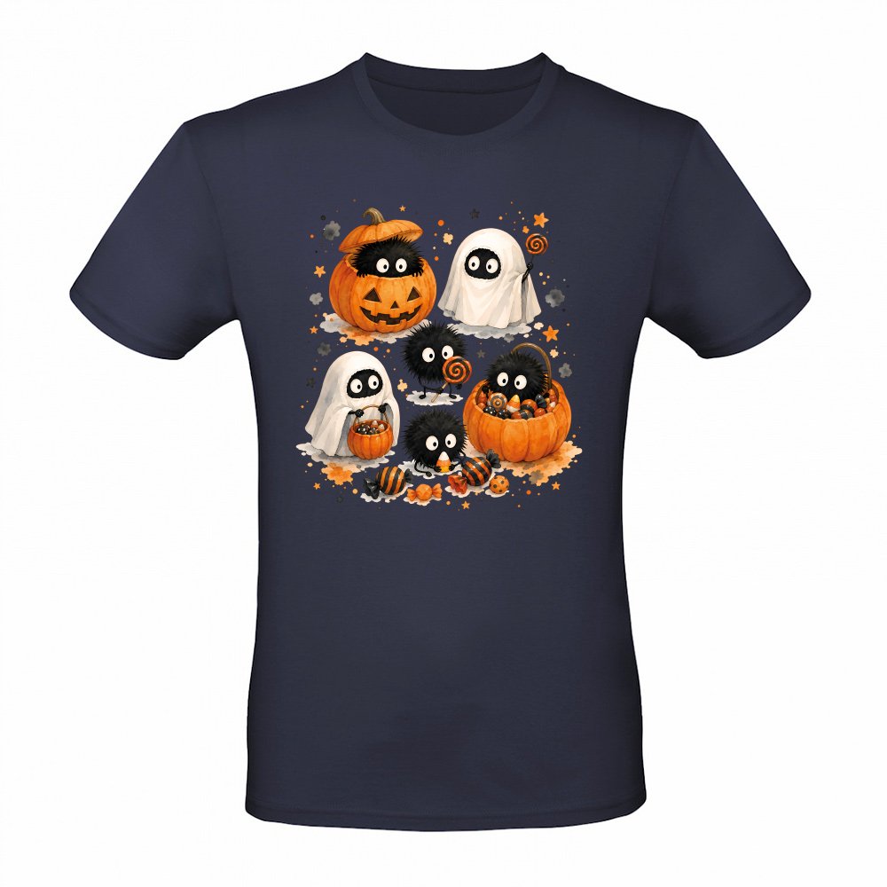 Susuwatari Russmaennchen Russbolde bei Hallooween