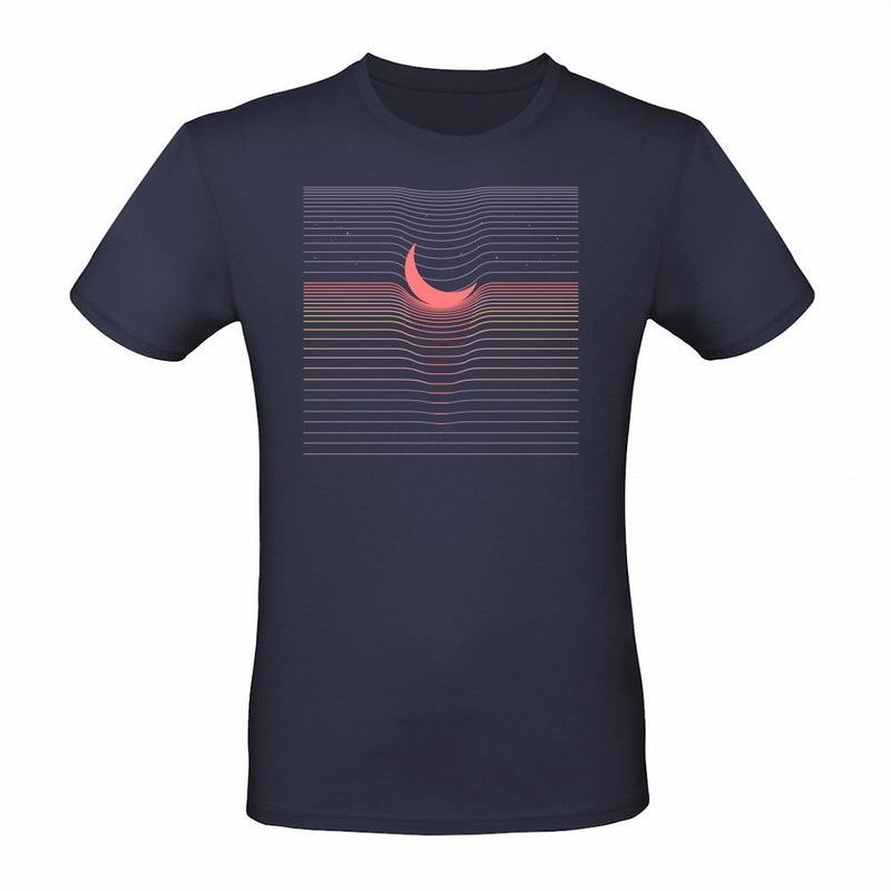Moonfall - Half Moon Gravity Space als T-Shirt