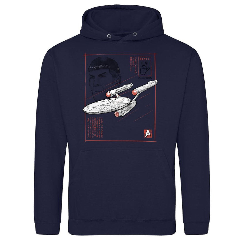 USS Enterprise Sumi-e