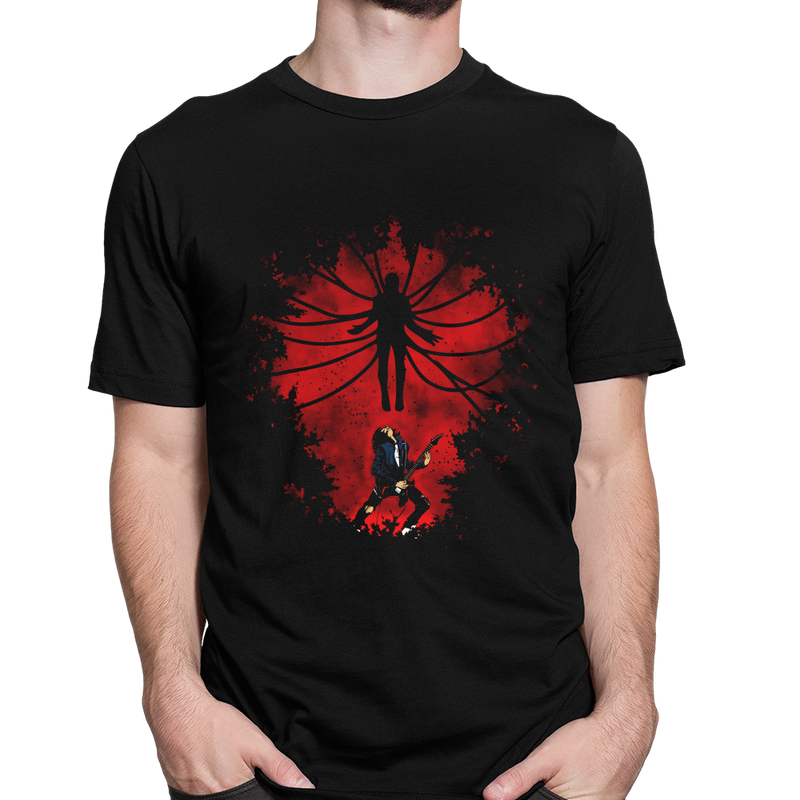 Watercolor Best Stranger Metal als T-Shirt