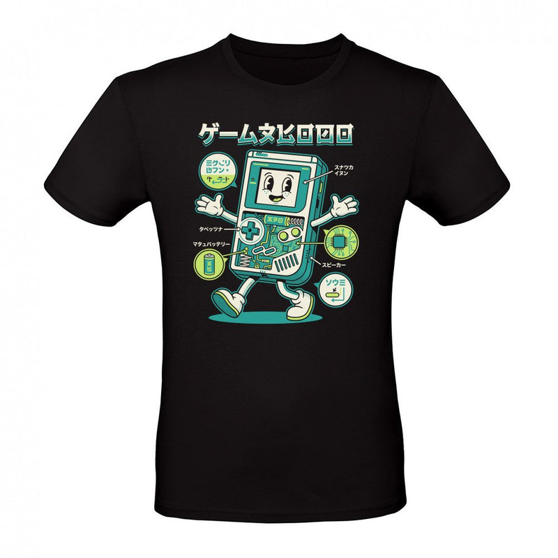 Game Boy Anatomy als T-Shirt