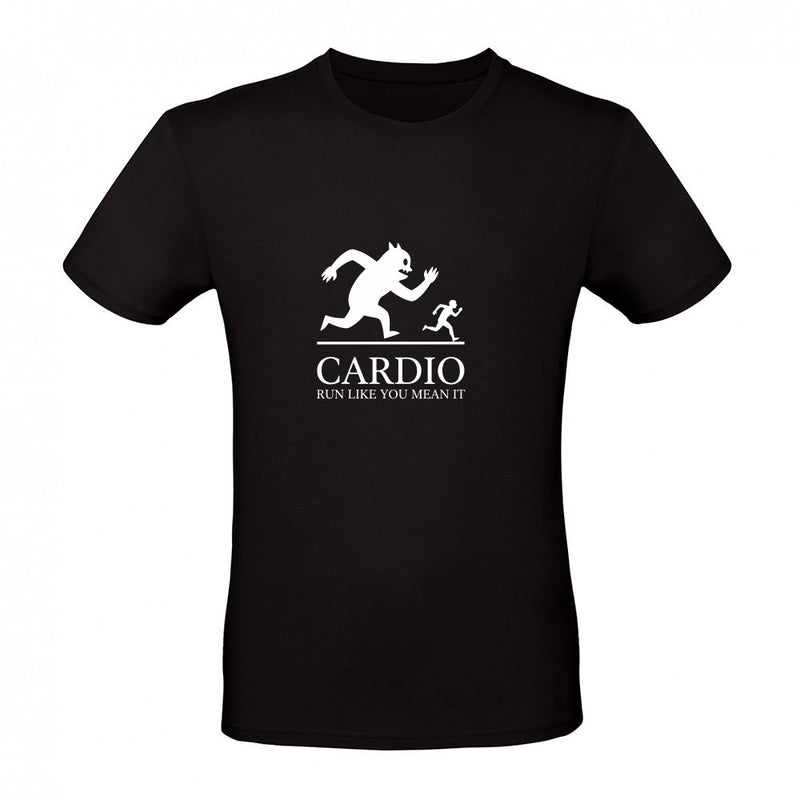 CARDIO Run Like You Mean It Monster Chase als T-Shirt