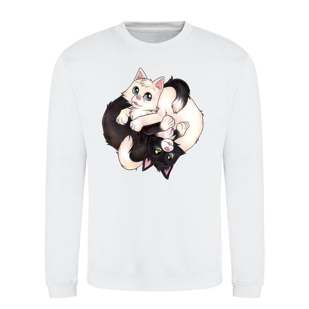 Niedliche Yin Yang Katze Tolles Geschenk Katzenfans Katzenlady