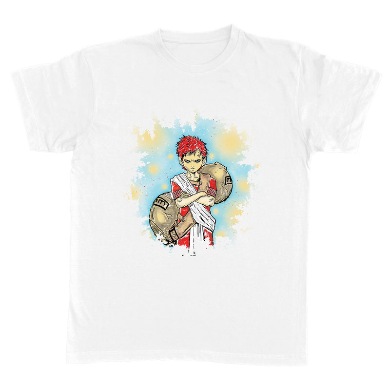 Watercolor Sand Ninja als T-Shirt