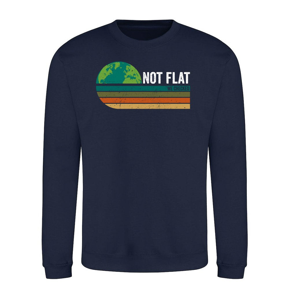Not flat, we checked vintage