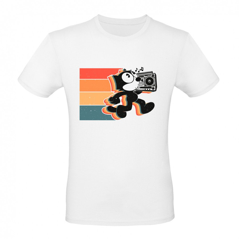 Retro Groove Cat