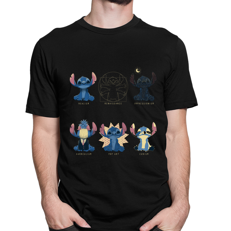 Art Stitchment als T-Shirt
