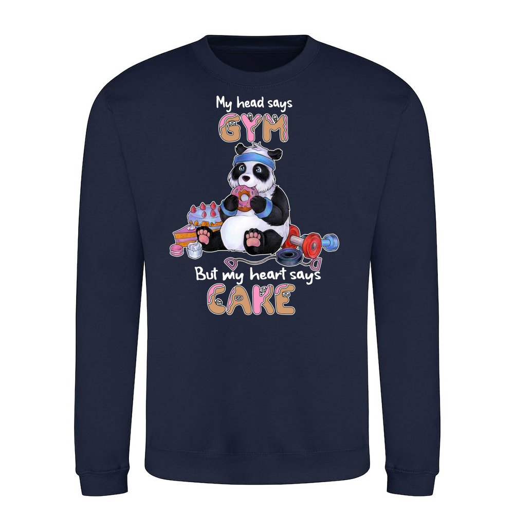 Sport panda on diet snacking cheat day gift idea