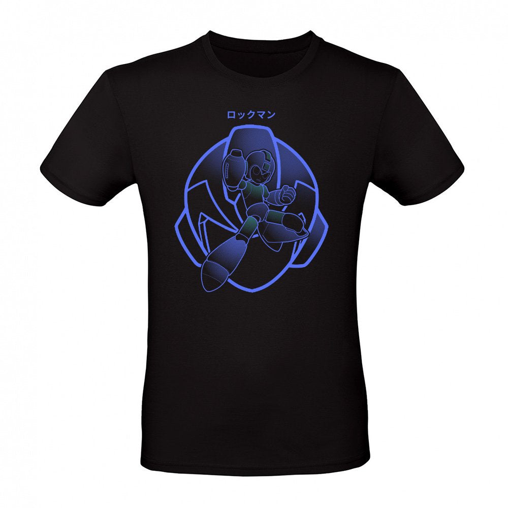 Neon Line Art Rock Kid