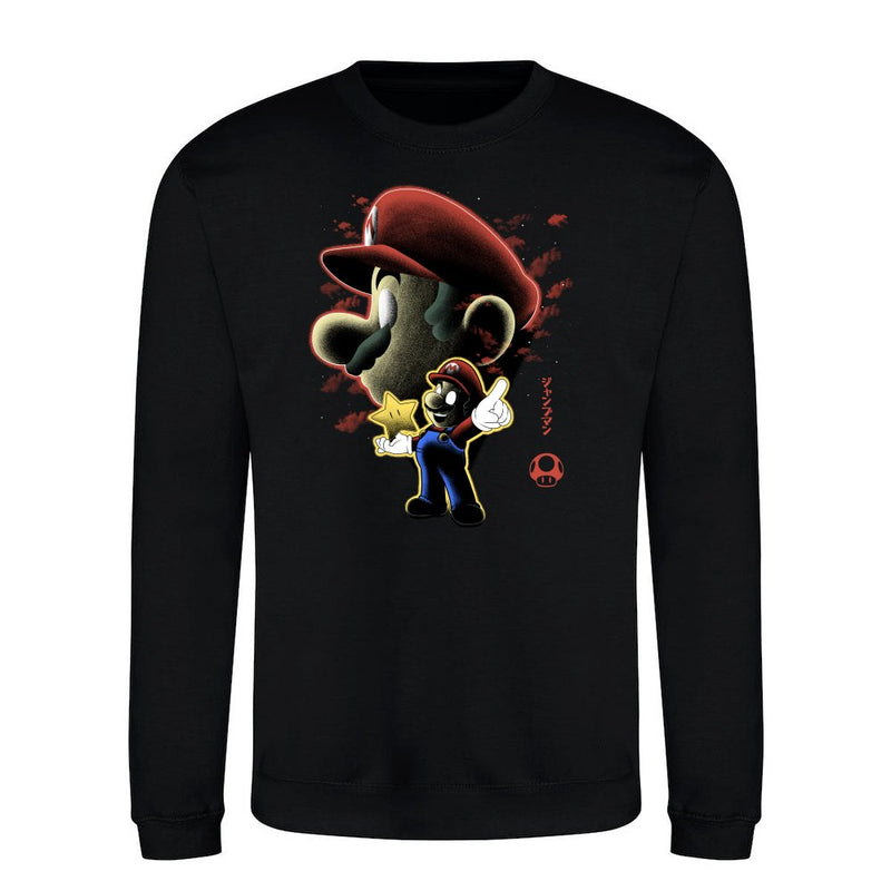 Jumpman Nightsky Lineart als T-Shirt