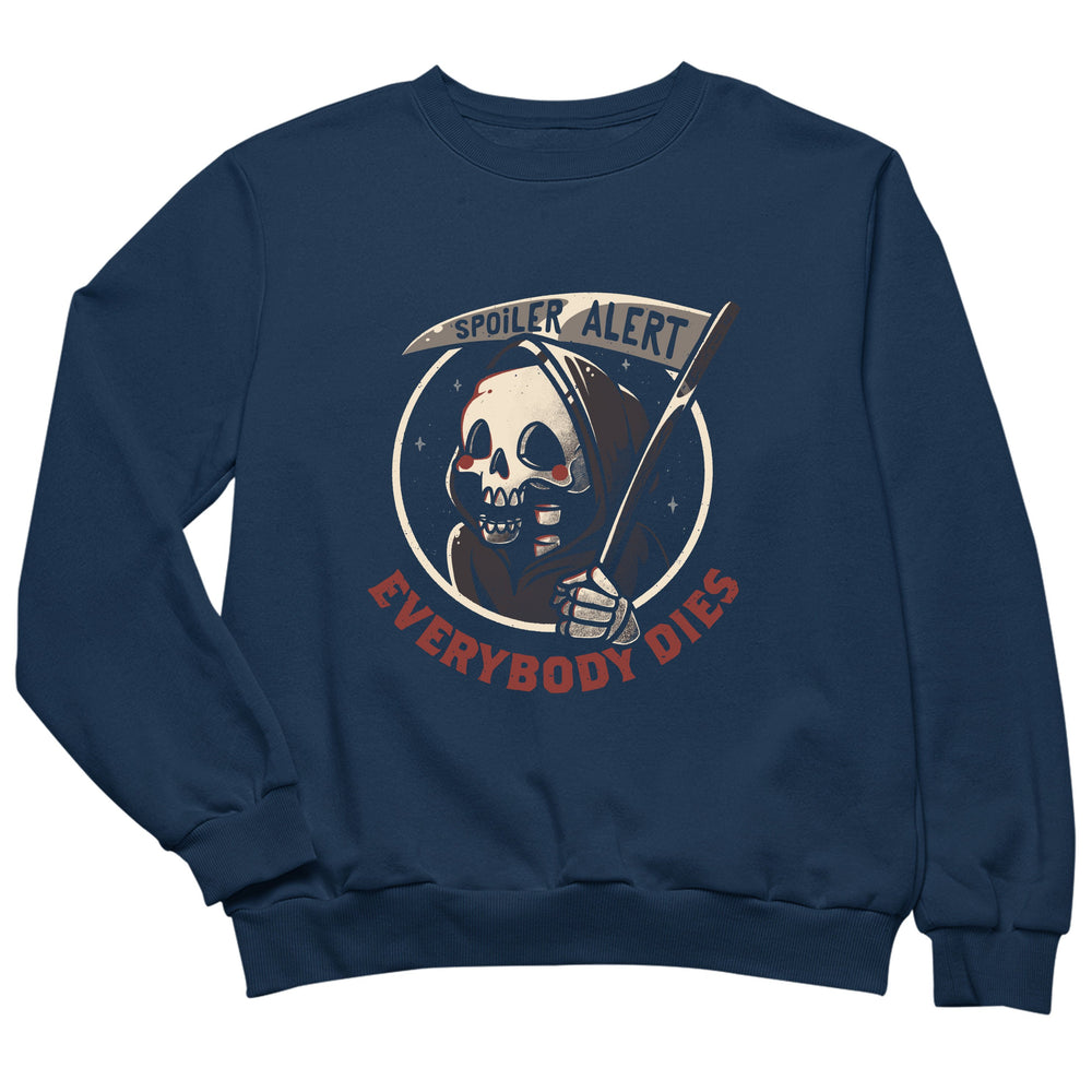 Spoiler Alert - Funny Skull Grim Reaper
