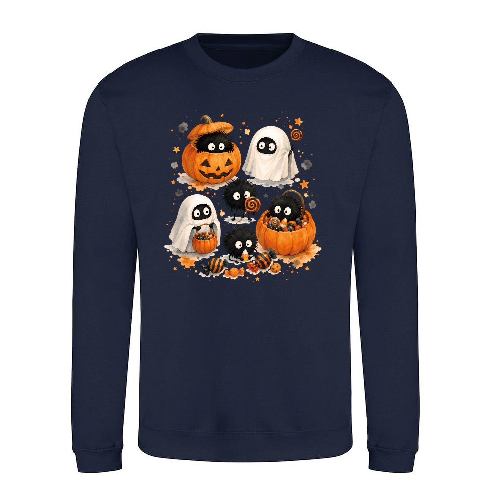 Susuwatari Russmaennchen Russbolde bei Hallooween