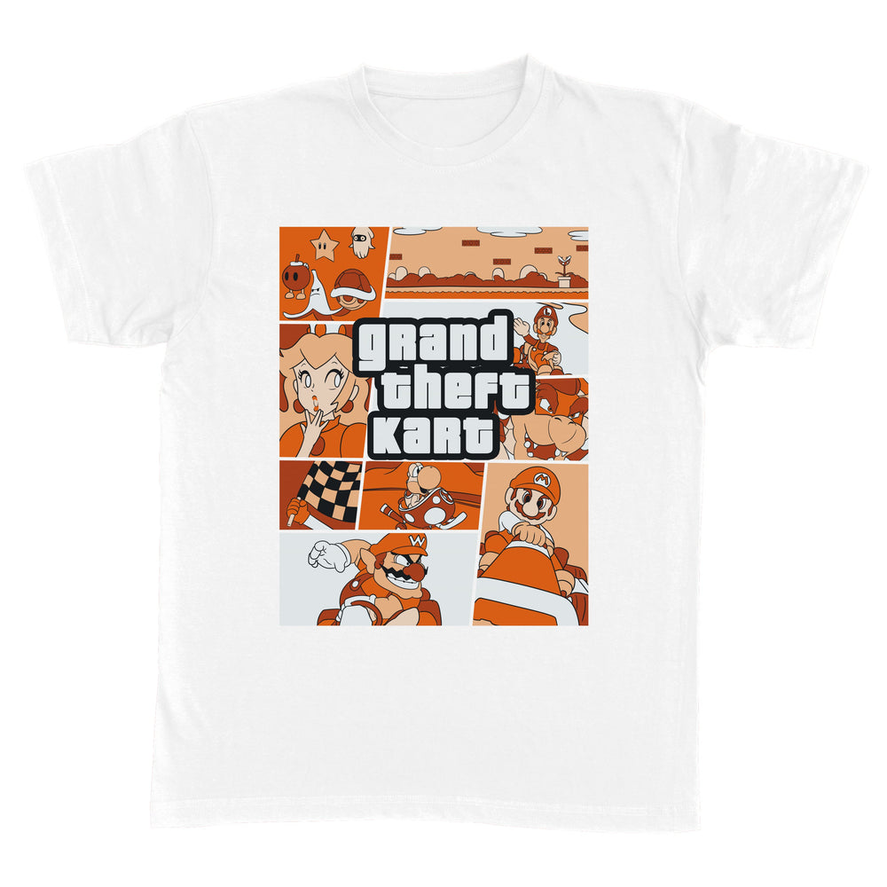 Grand theft Kart orange