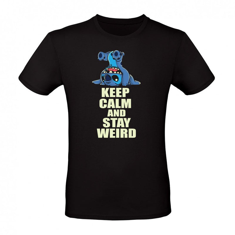 keep calm and stay weird als T-Shirt