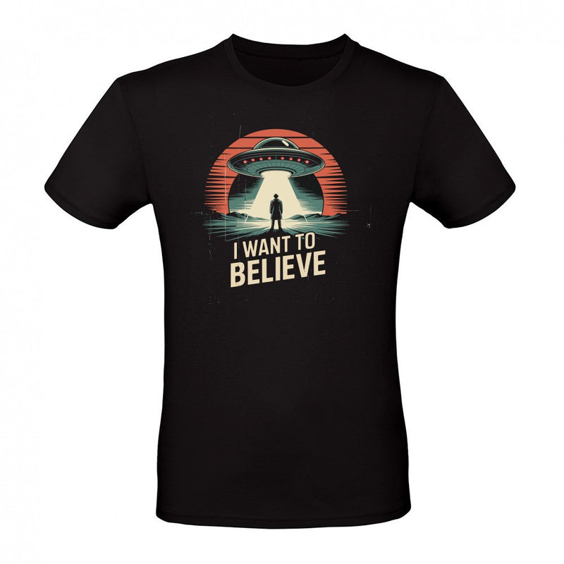 I Want to Believe UFO als T-Shirt