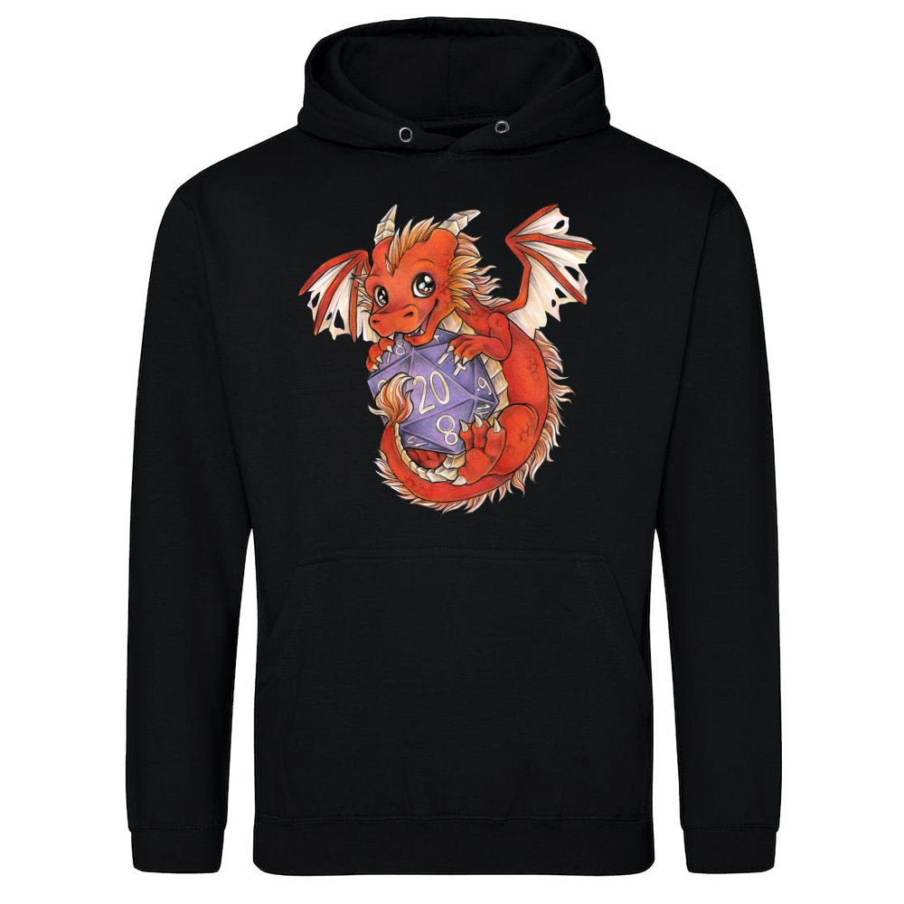 Dragon Dragon with D20 Dice Dice Rollplay game