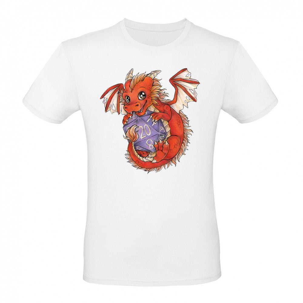 Dragon Dragon with D20 Dice Dice Rollplay game
