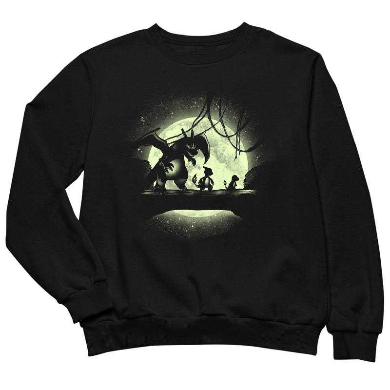 Moonlight Fire Type als T-Shirt