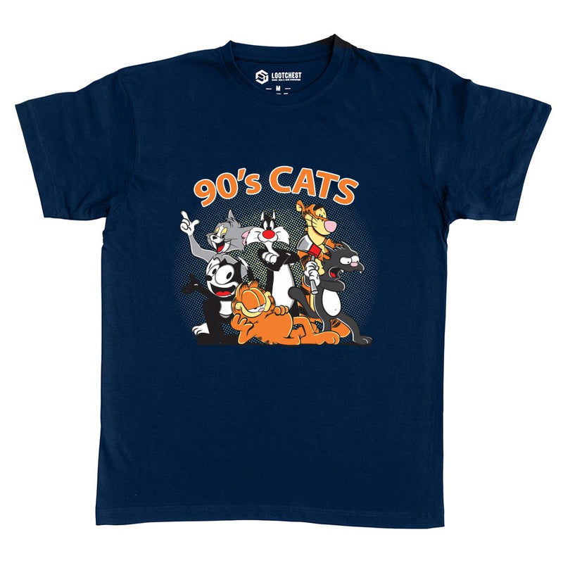 90s cats als T-Shirt