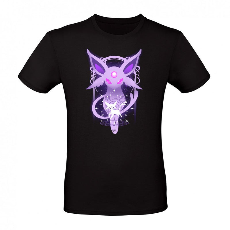 Espeon Minimal Psychic Aesthetic Pokemon als T-Shirt
