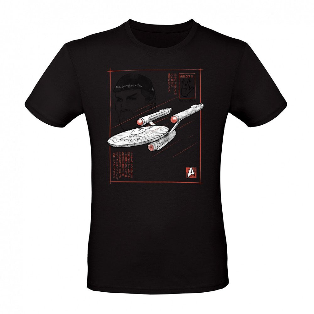 USS Enterprise Sumi-e