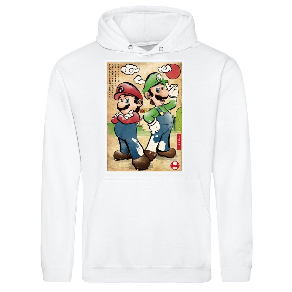 Super Plumber Bros woodblock