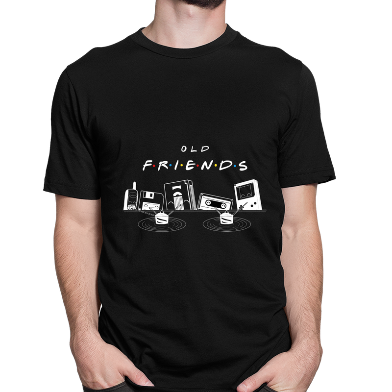 VHS Friends als T-Shirt