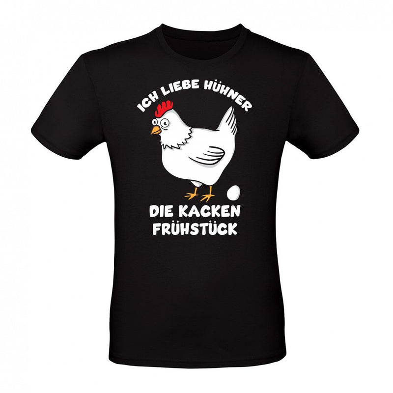 Ich liebe Huehner als T-Shirt