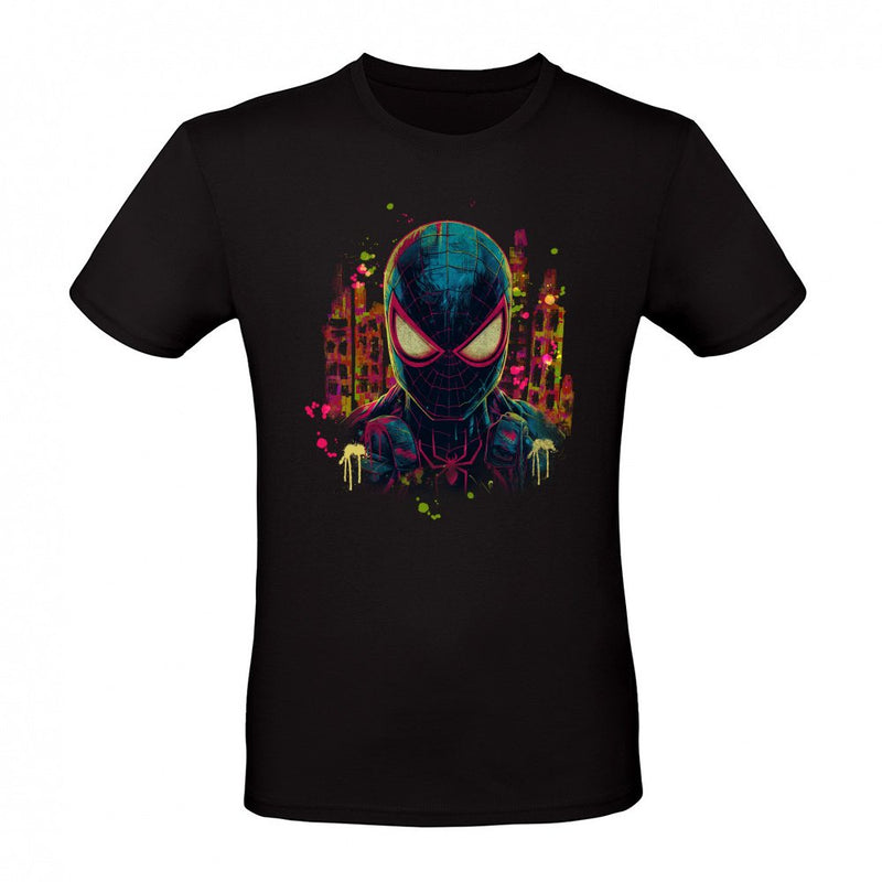 Spider-Man graphic synthwave