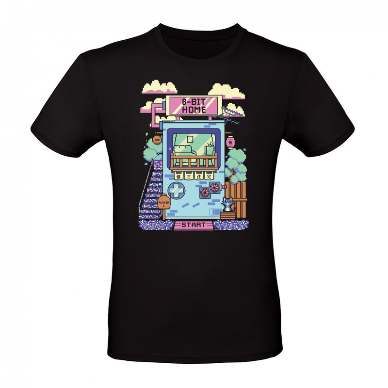 8-Bit Home als T-Shirt