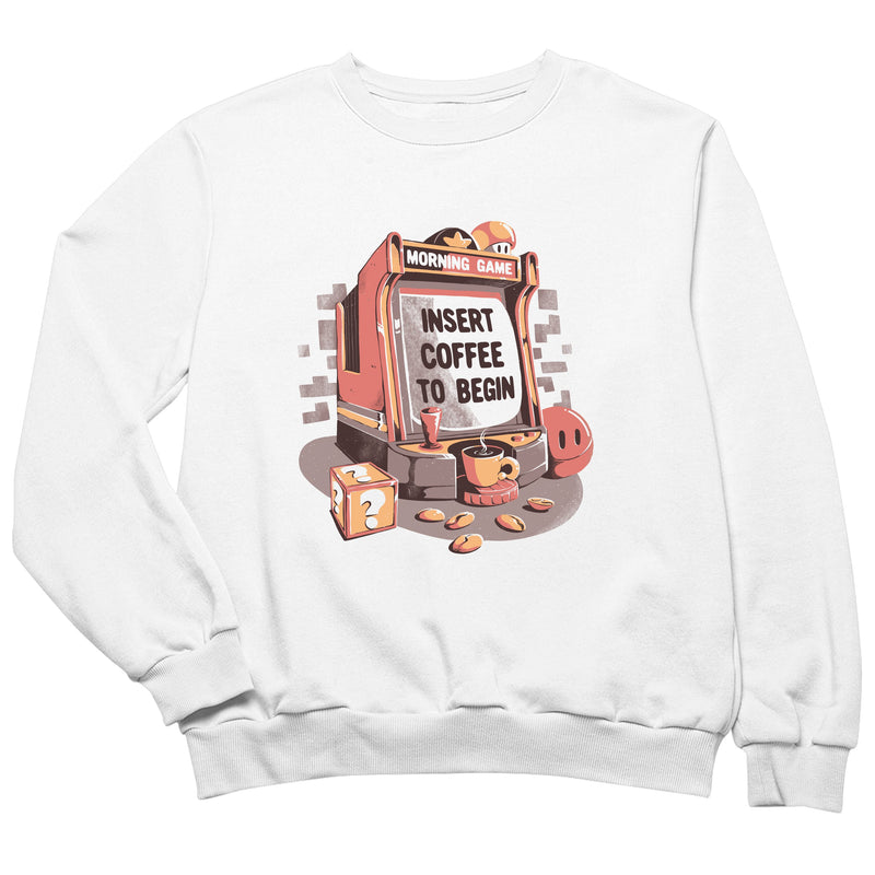 Insert Coffee To Begin Cute Coffee Gamer Gift als T-Shirt
