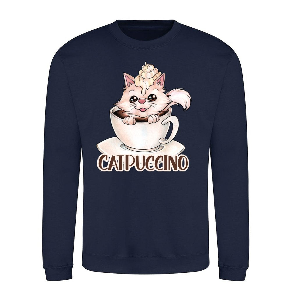 Catpuccino for cats and coffee lovers pun