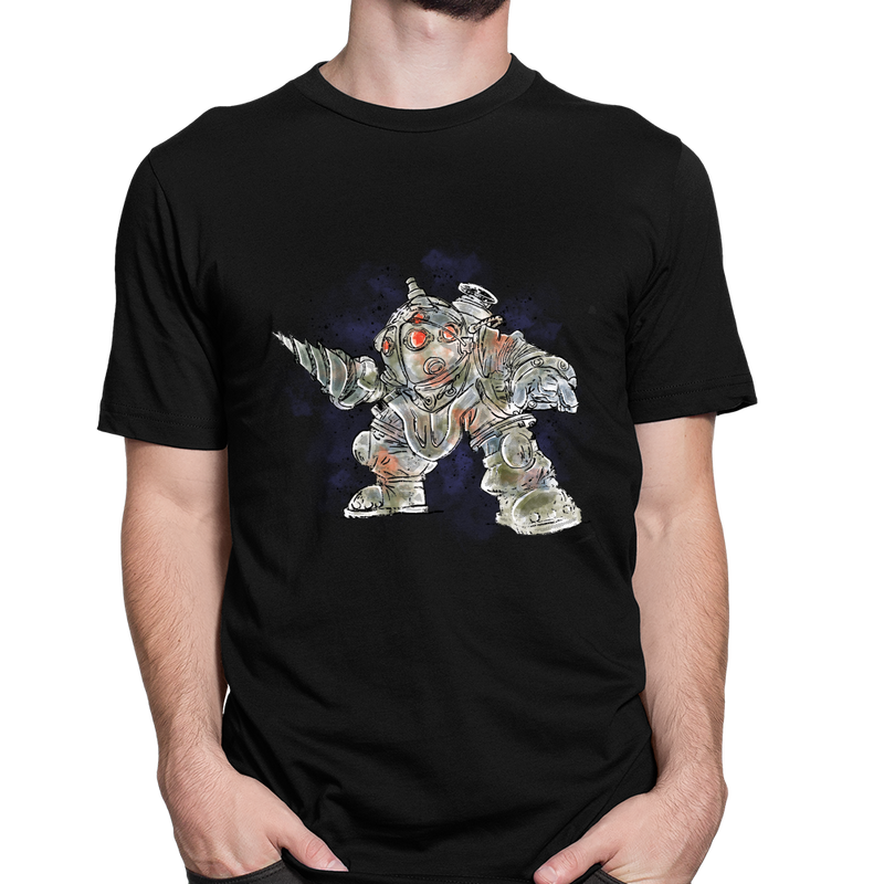 Watercolor Big Daddy als T-Shirt